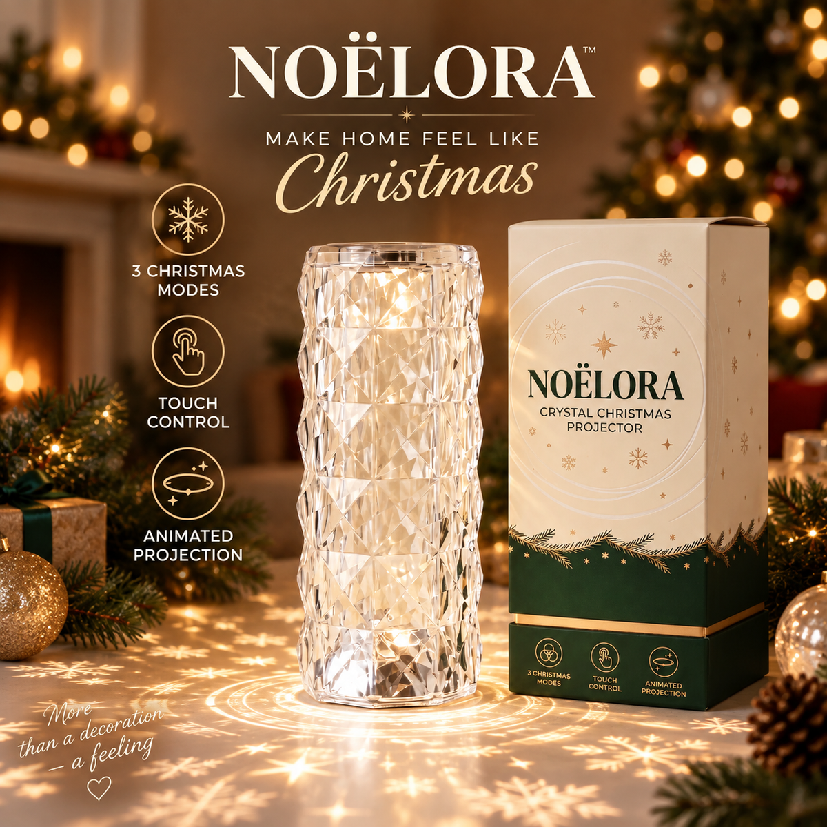 Noëlora: Christmas Magic in One Tap