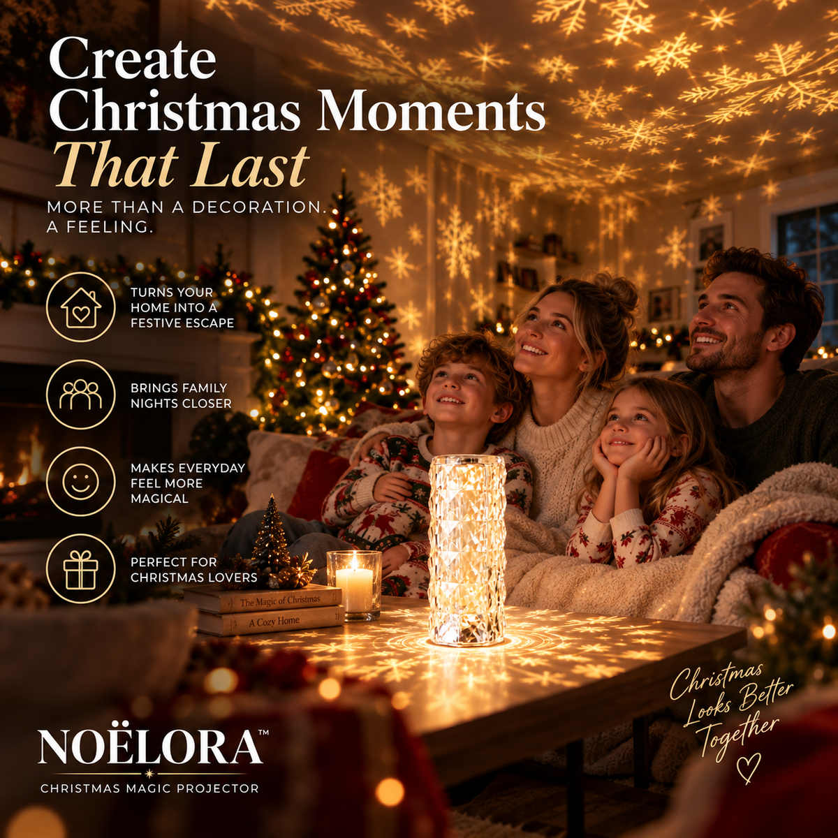 Noëlora™ Christmas Magic Projector